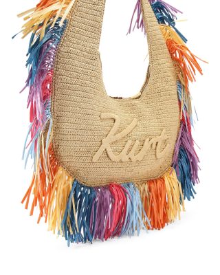 Large Fringe Hobo Bag