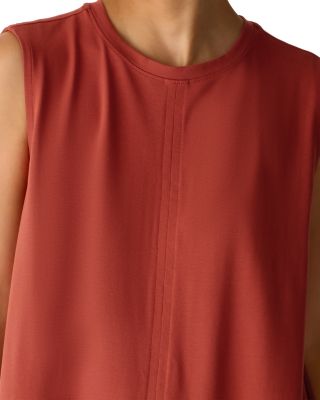 Pima Cotton Crewneck Dress