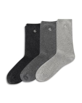 Classic Rib Trouser Socks, Pack of 3