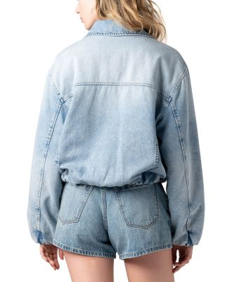 Denim Bomber Jacket