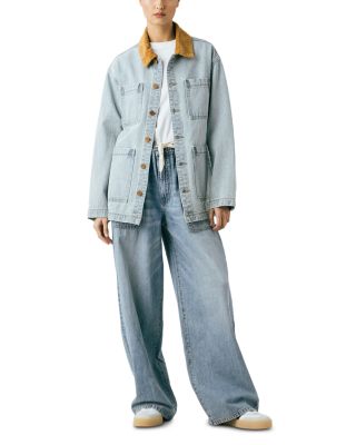 Oversized Denim Barn Jacket