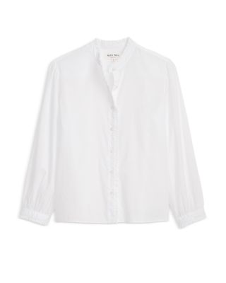 Chantilly Ruffled Cotton Shirt