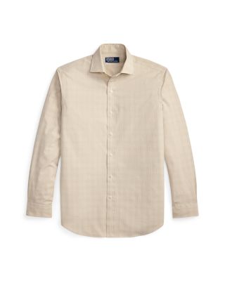 Classic Fit Glen Plaid Poplin Shirt