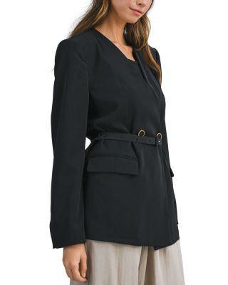 Belted Blazer