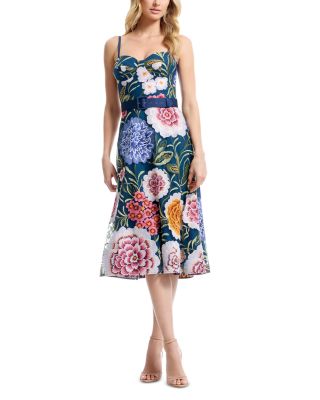 Carlita Bustier Midi Dress