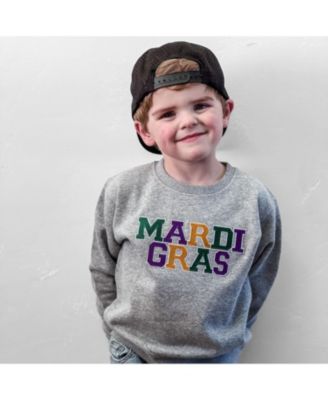 Boys' Mardi Gras Patch Sweatshirt - Baby, Little Kid