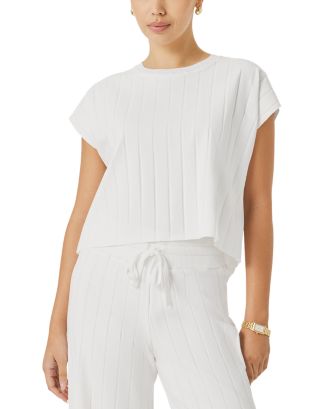 Splendid x @Cellajaneblog Wide Rib Knit Top | Bloomingdale's Women