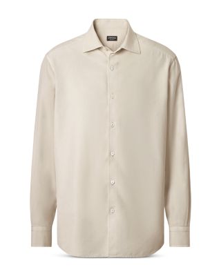 Regular Fit Silk Shirt