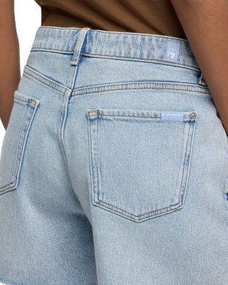 Monroe Long Denim Shorts in Ode To