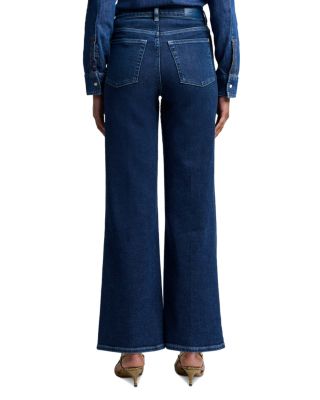 Ultra High Rise Wide Leg Jeans in Paradise Cove - thumbnail 9