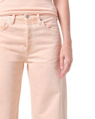 Arc Mid Rise Wide Leg Jeans in Sun Filter