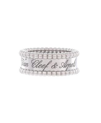  Perlee Signature Ring 18K White Gold