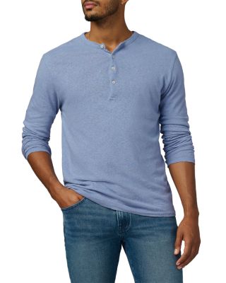 Linen & Cotton Henley Shirt