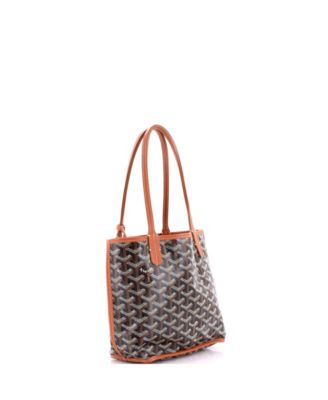  Mini Anjou Reversible Tote Coated Canvas
