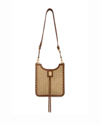Darren Mini Woven Feedbag Crossbody 