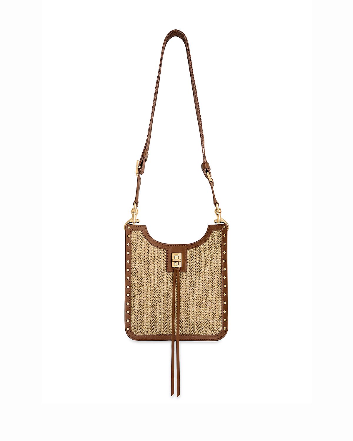 Rebecca Minkoff Darren Mini Woven Feedbag Crossbody