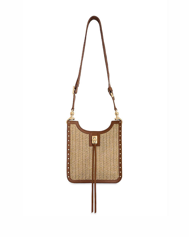 Rebecca Minkoff Darren Mini Woven Feedbag Crossbody
