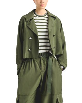 Renata Poplin Cropped Jacket