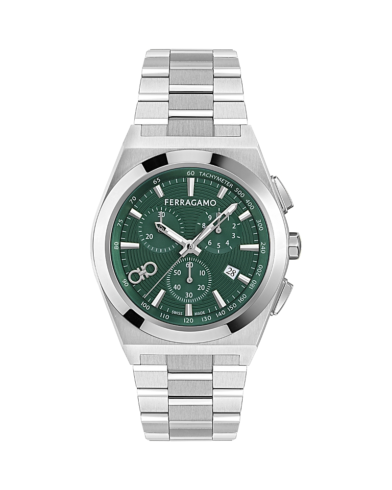 Ferragamo Vega Upper East Chronograph Bracelet Watch, 42mm · One Size