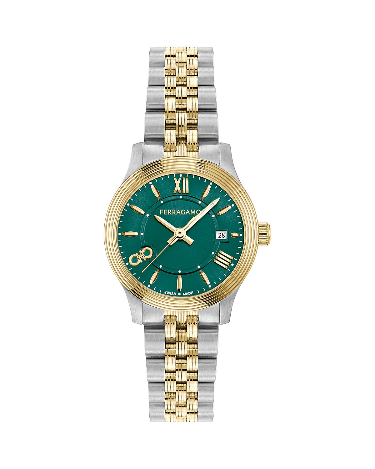 Ferragamo Edge Skeleton Automatic Watch, 42mm