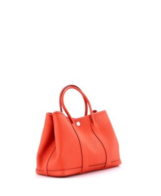 30 Garden Party Tote Leather