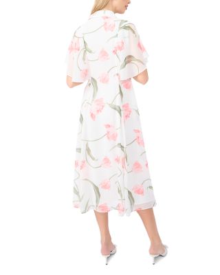 Miriam Flutter Sleeve Midi Dress