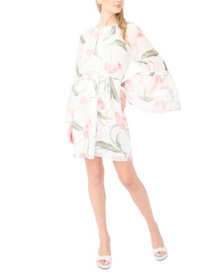 Efia Ruffle Sleeve Dress