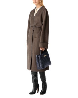 Medium Andiamo Intrecciato Leather Shoulder Bag