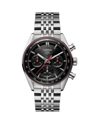 Carrera Glassbox Chrono Watch, 41mm
