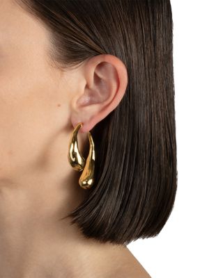 Molten Front To Back Earrings