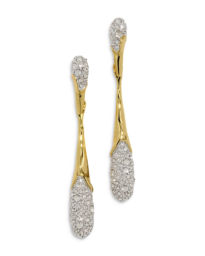 Alexis Bittar Solanales Crystal Tear Drop Earrings
