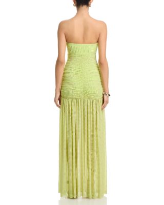Denise Sheer Skirt Maxi Dress
