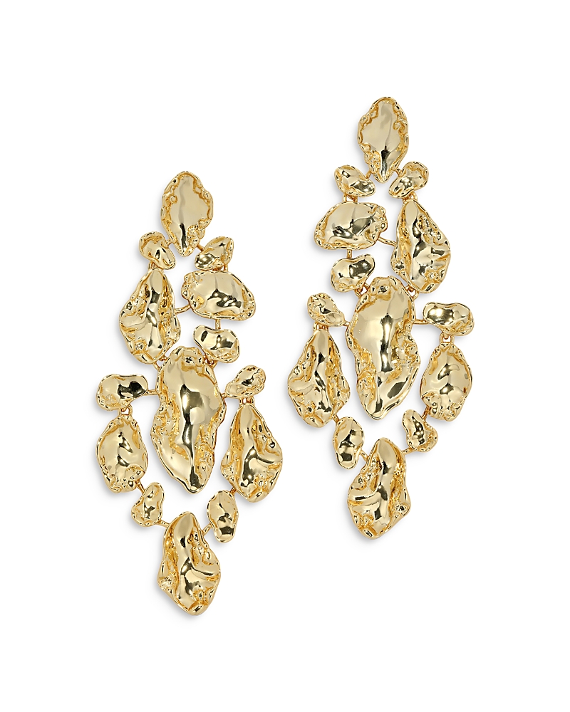 Alexis Bittar Brut Mosaic Statement Earrings · OS