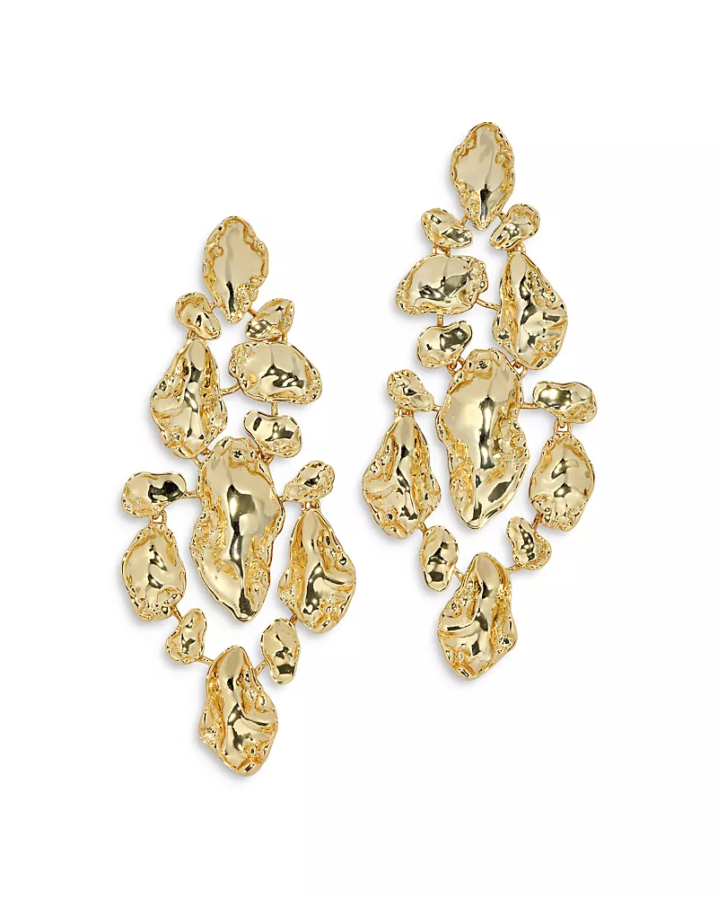 Alexis Bittar Brut Mosaic Statement Earrings
