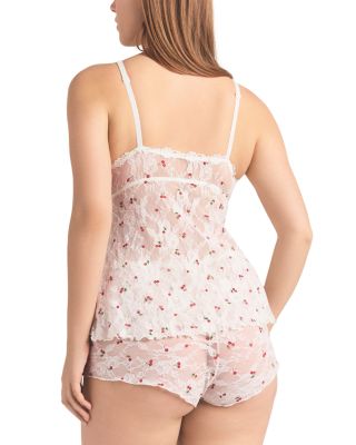 Stretch Lace Babydoll Top