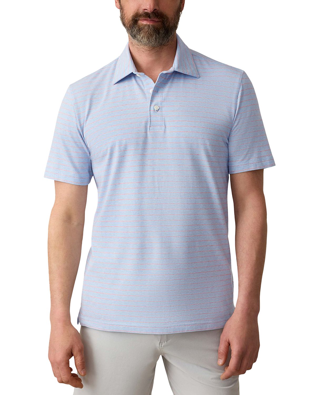 Faherty Movement Short Sleeve Polo Shirt