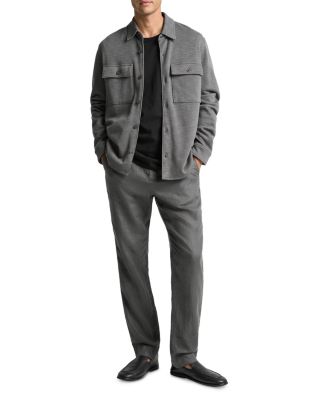 Double Slub Shirt Jacket