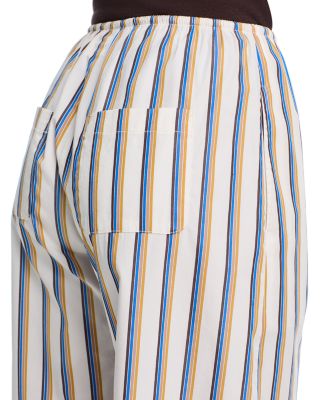 Yoshi Stripe Crop Drawstring Pants