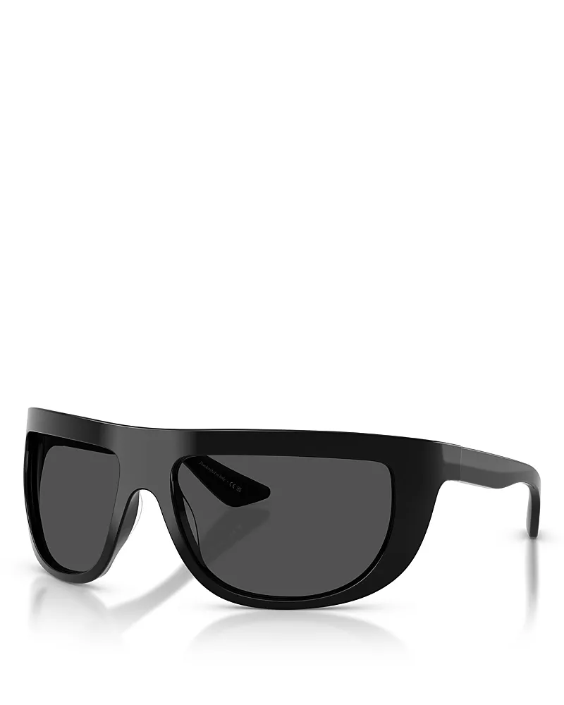 Khaite x Oliver Peoples Wraparound Sunglasses, 65mm