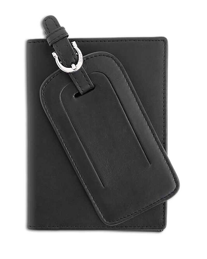 Royce New York Rfid Passport Case Luggage Tag Travel Set