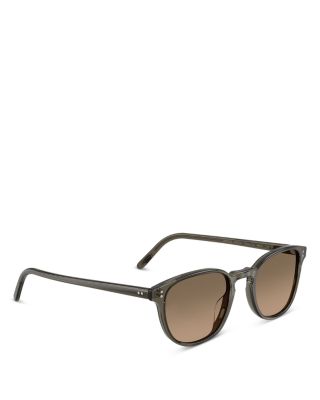 Fairmont Round Sunglasses, 49mm