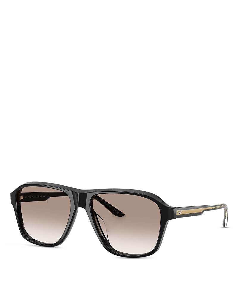 Khaite x Oliver Peoples Aviator Glasses, 56mm