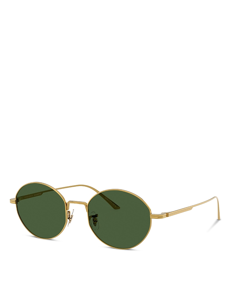 Khaite x Oliver Peoples Oval Sunglasses, 50mm