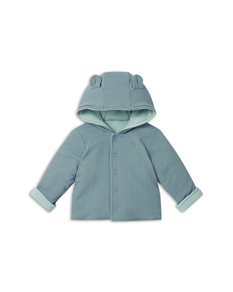 Mori Girls' Rib Reversible Coat - Baby