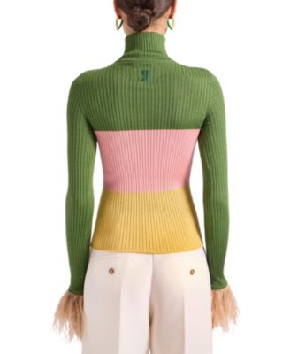 High Kick Top with Feathers