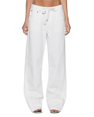 Low Rider Trak Blanc Jeans in White