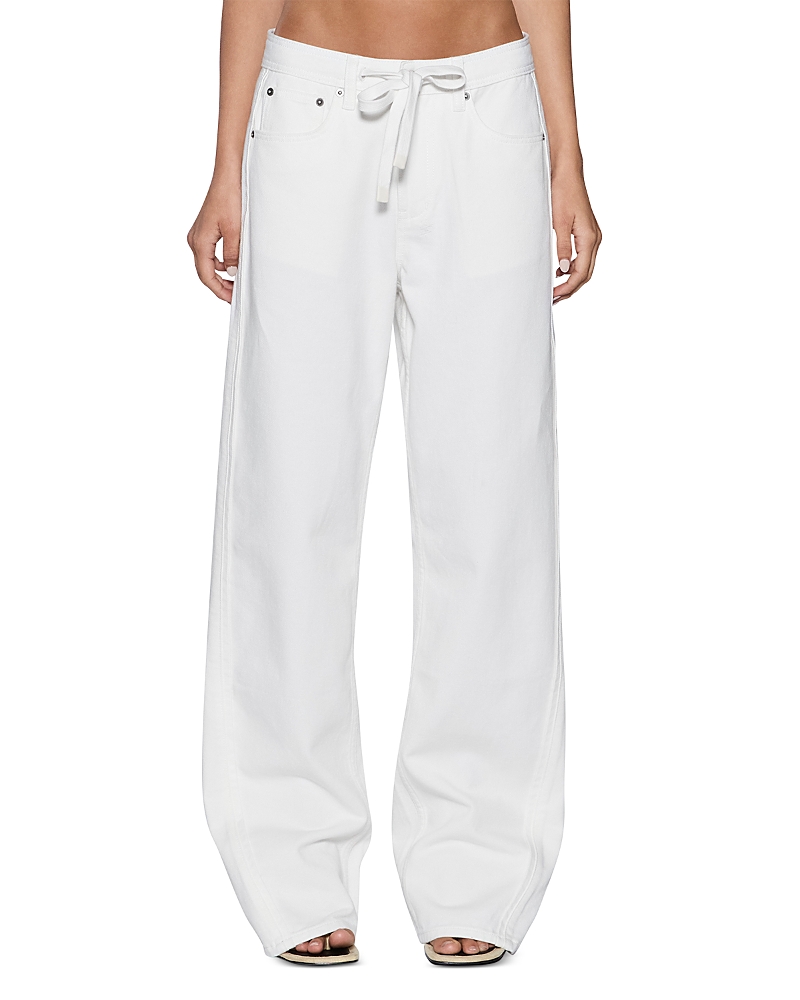 Ksubi Low Rider Trak Blanc Jeans in White