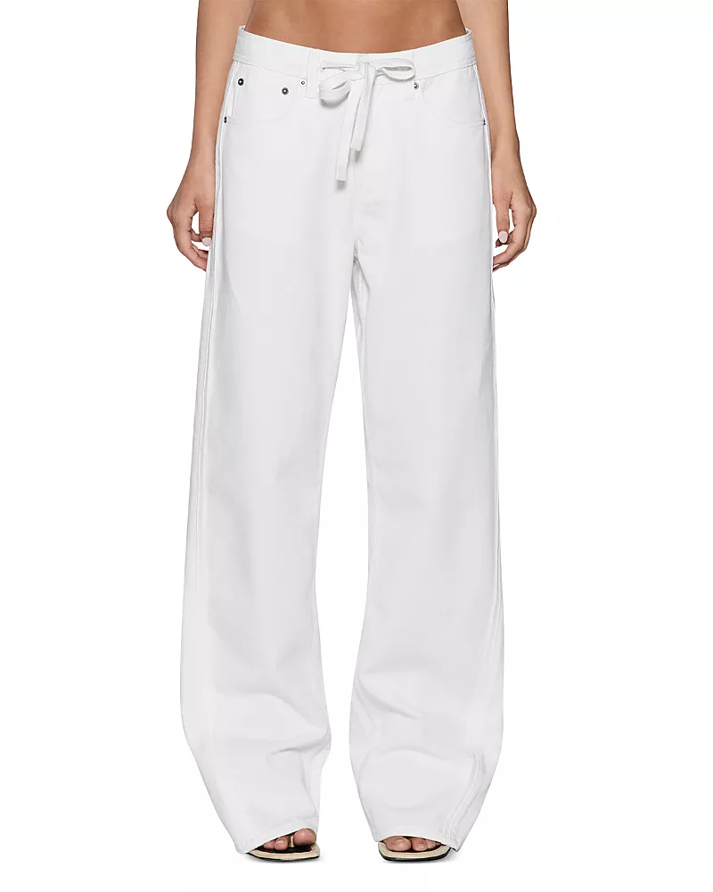 Ksubi Low Rider Trak Blanc Jeans in White