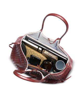 Pinacoteca Reversible Intrecciato Leather Tote