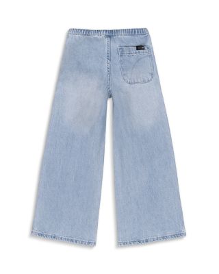 Girls' Kate Baggy Fit Pull On Jeans With Self Tie - Big Kid